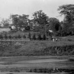 Ellis Villa Location on Ellis Avenue looking East Across Catfish