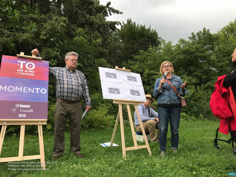 History on the Humber walk with Parkdale-High Park. MPP, Cheri Dinovo giving opening comments.  