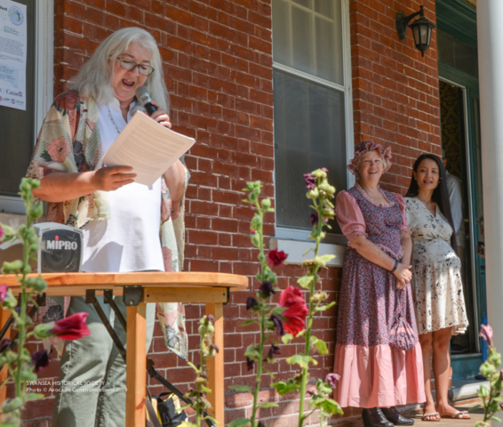 Opening ceremony for Walk The Six West at Lambton House with Bhutila Karpoche and Sarah Doucette - August 3rd, 2019