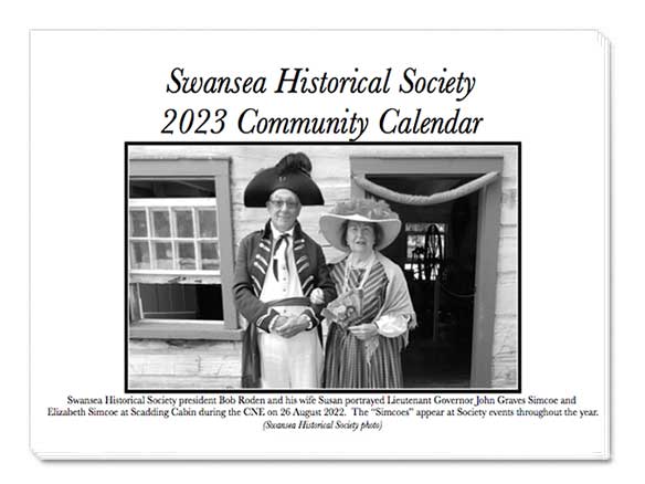 Swansea Historical Society Calendars
